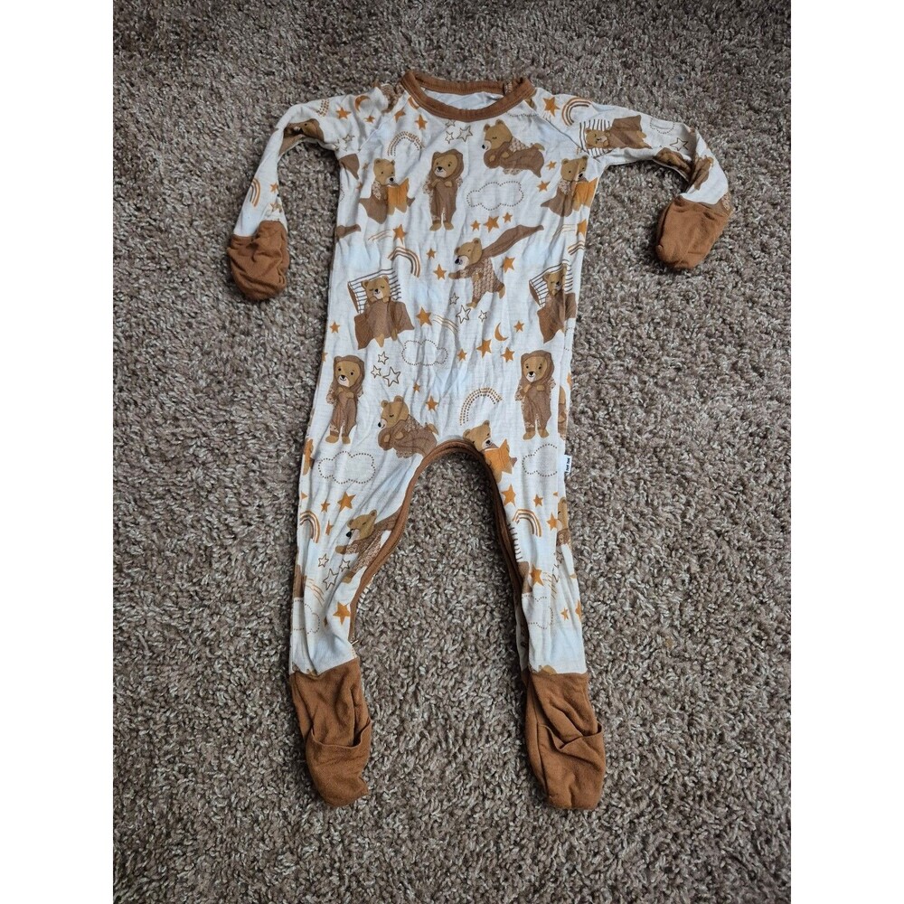 Little sleepies crescent beary sleeper size 3-6 months